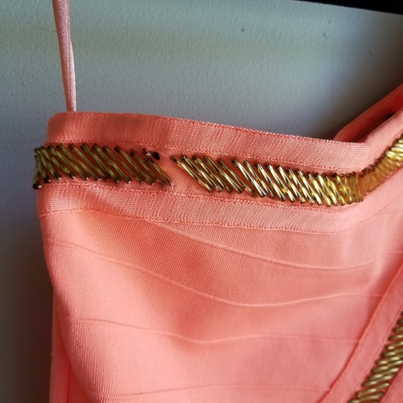 👗NEON ONE SHOULDER BODYCON DRESS - Picture 4 of 14